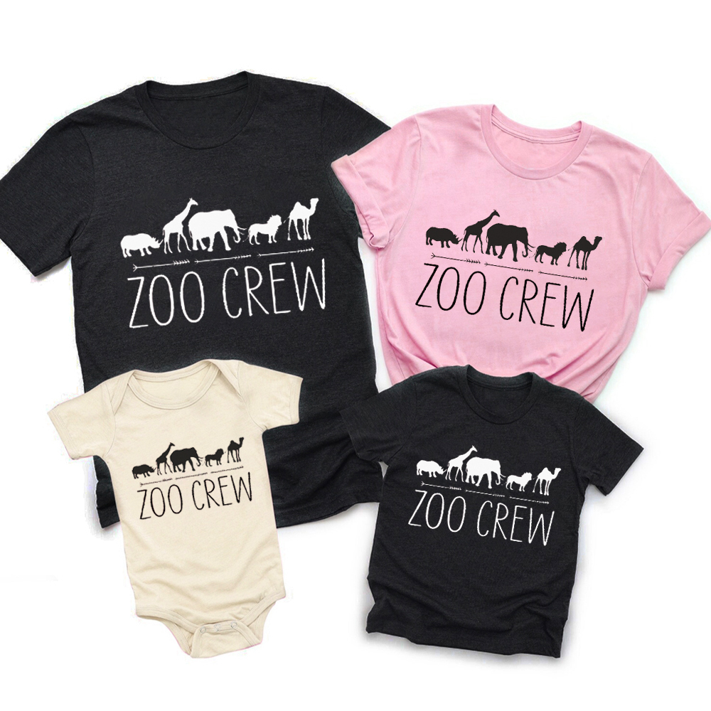 Zoo Crew Family Matching Shirts