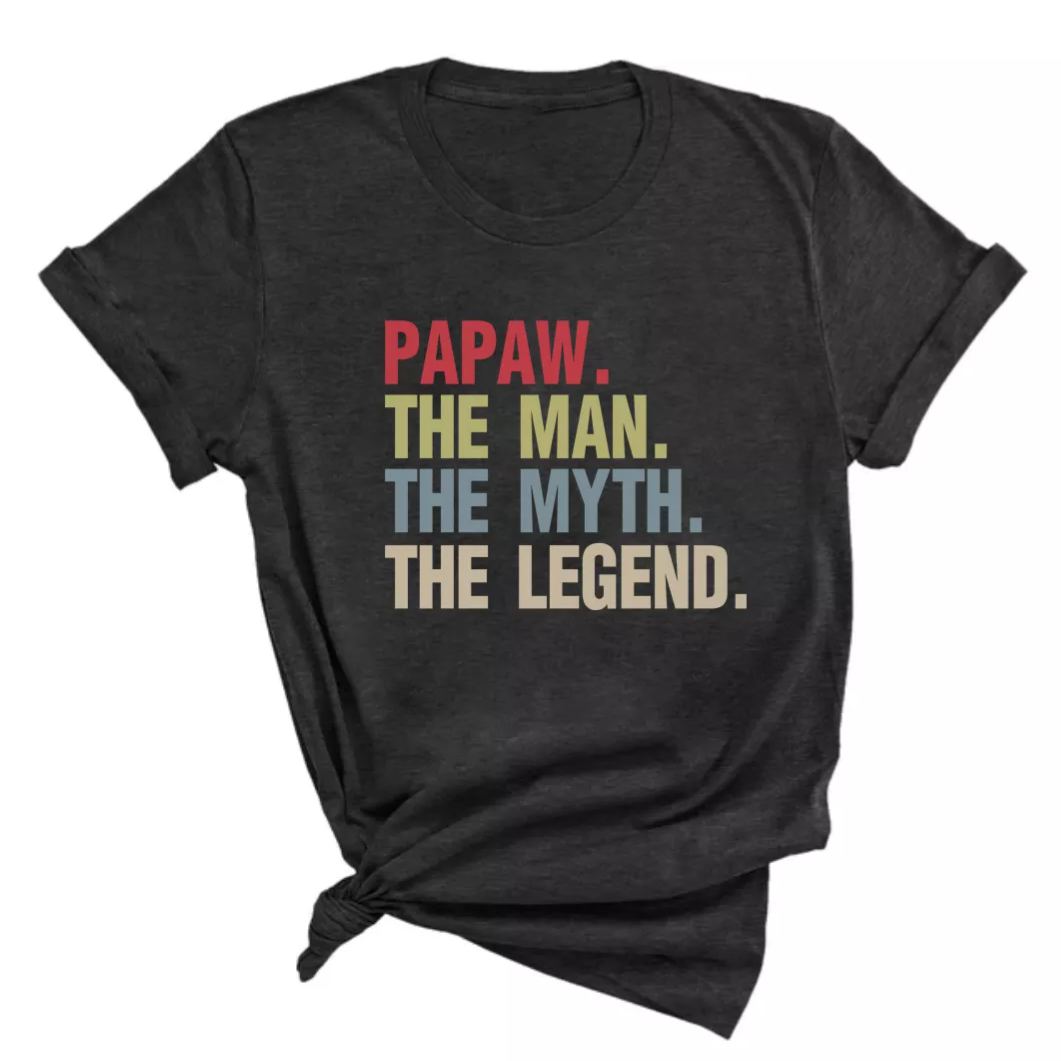 2 Colors Papaw Shirt For Father