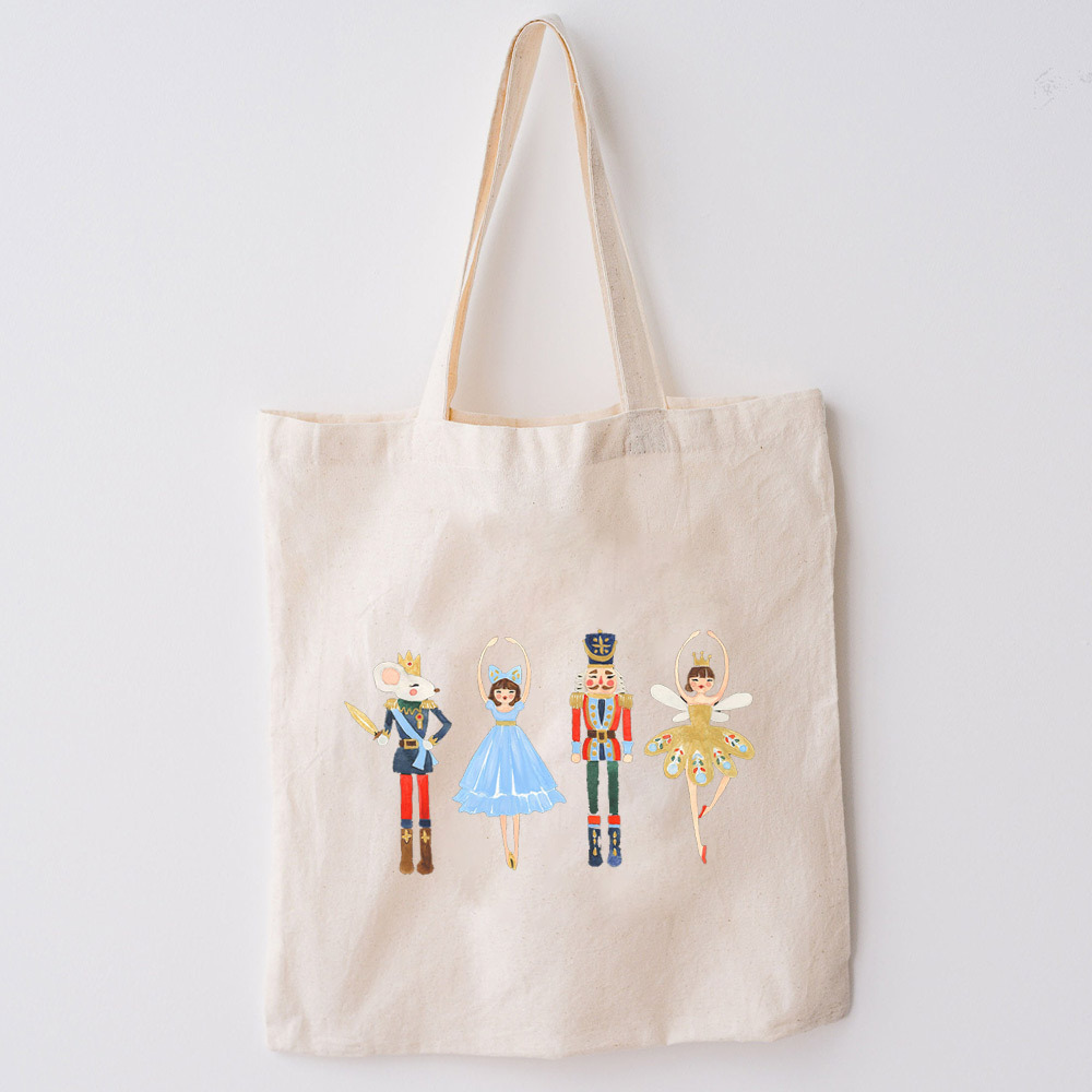 Sugar Plum Fair Christmas Tote Bag