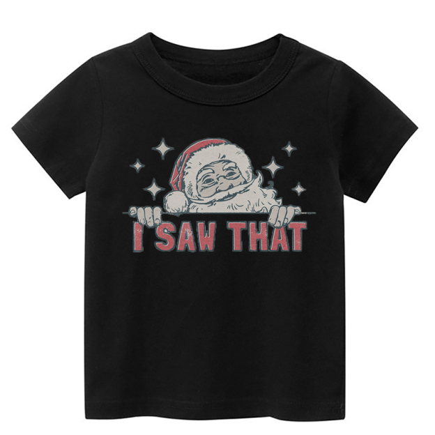 I Saw That Toddler Christmas Shirt