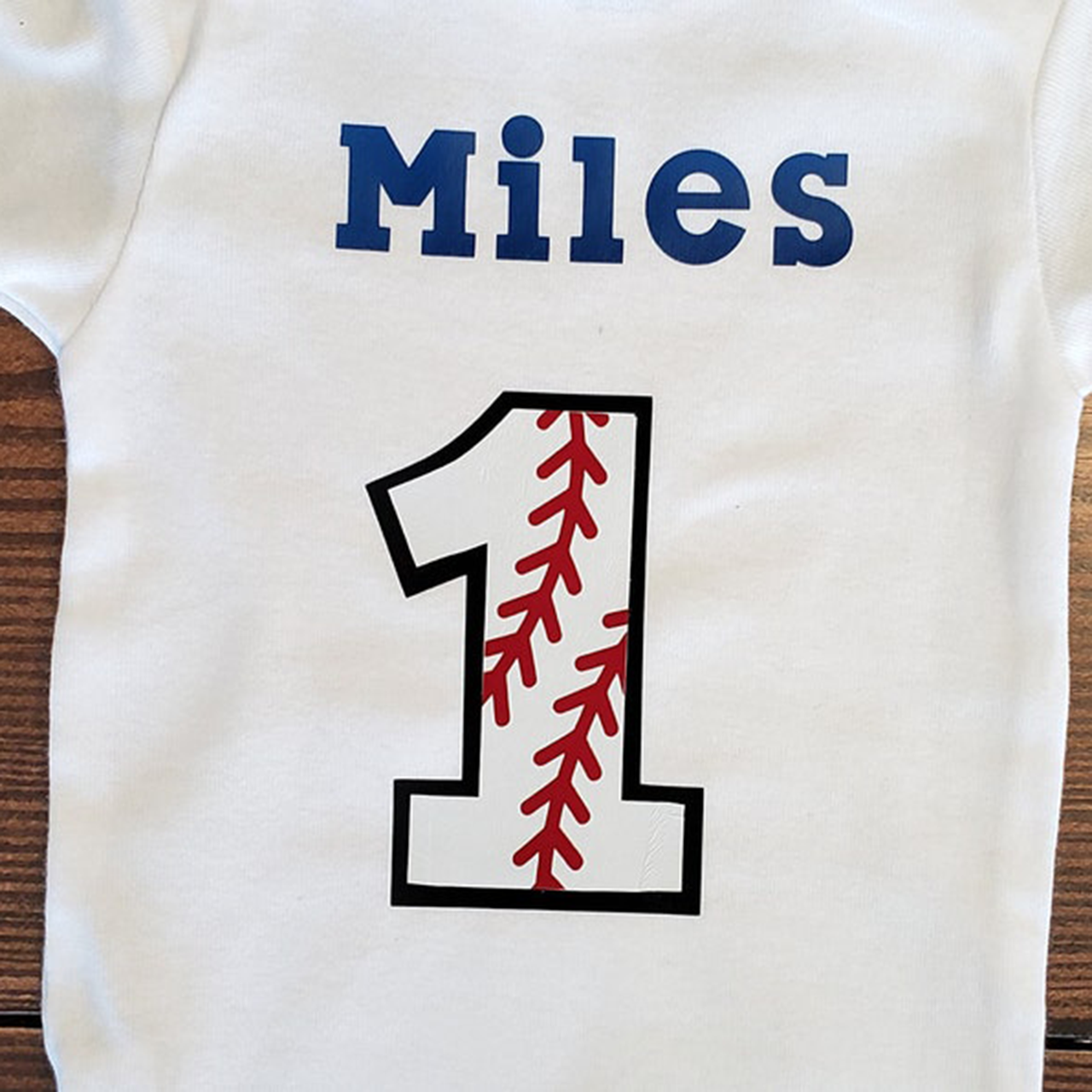 Personalized Baby Bodysuit & Shirts Baseball Sport