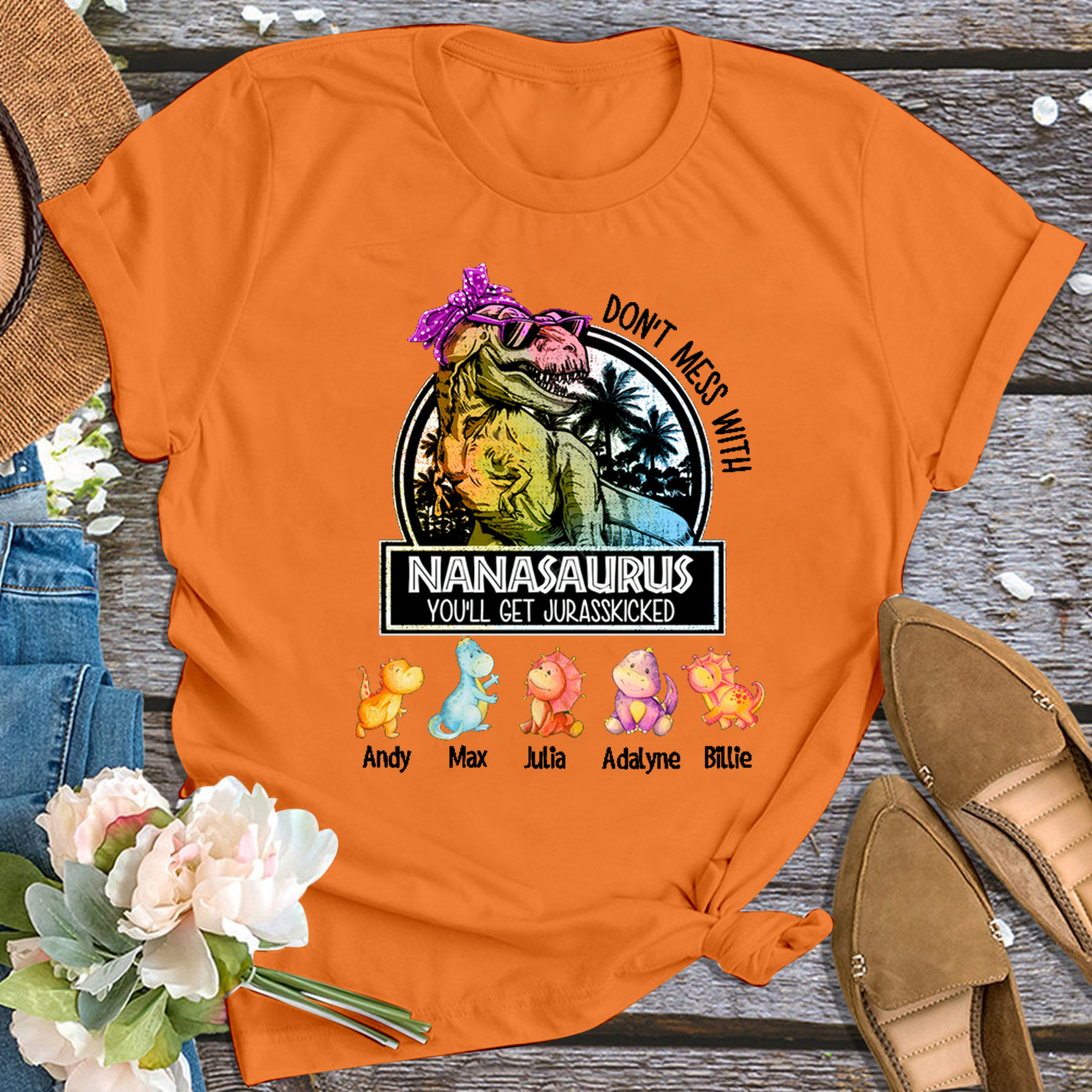 Don't Mess With Grandma Personalized Shirt