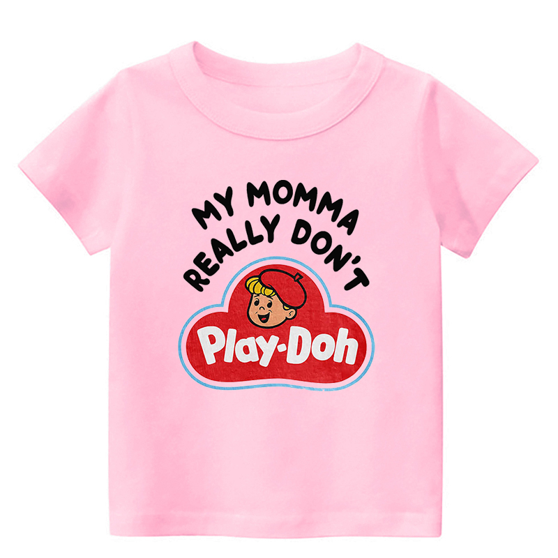 My Momma Really Don't Play-Doh Kids T-Shirt