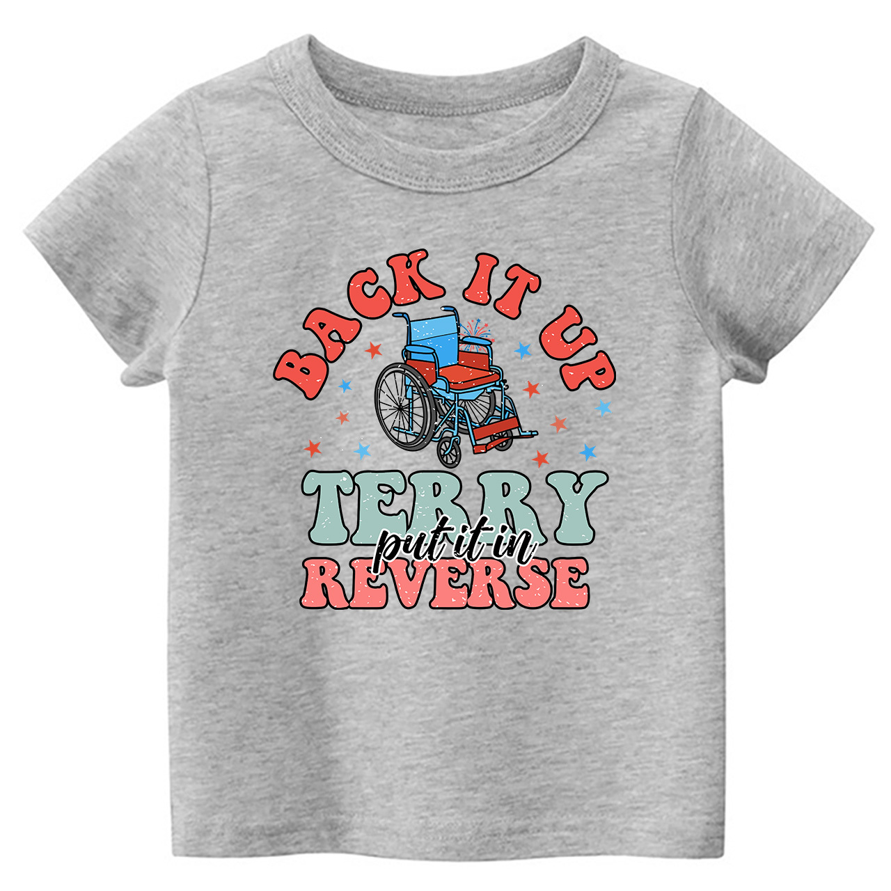 Back In UP Pew Independence Day Toddler Tees