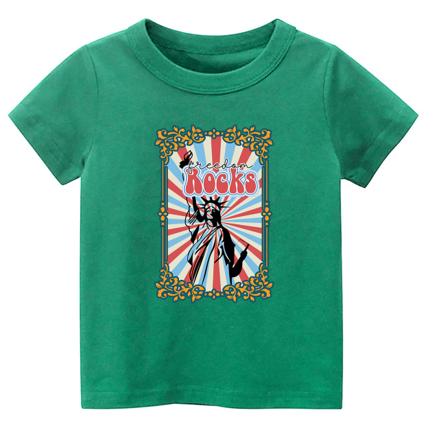 Freedom Rocks Independence Day Toddler Tees
