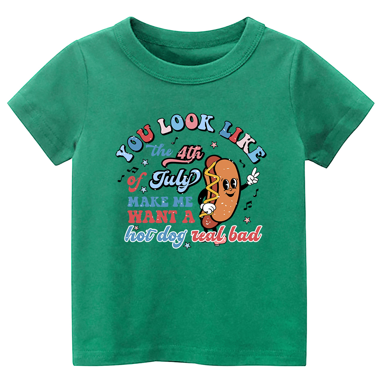 You Look Like The 4 Of July Toddler Tees