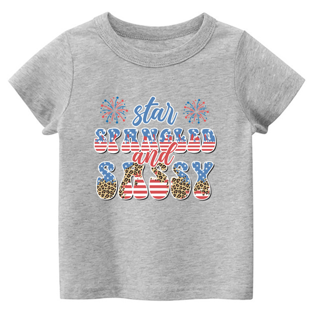 Star Spangled And Sassy Retro Toddler Tees