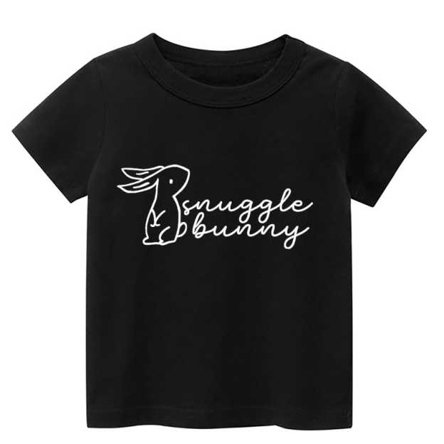 Cute Snuggle Bunny Easter Kids T-Shirt
