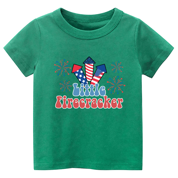 Little America Firecracker Retro Toddler Tees