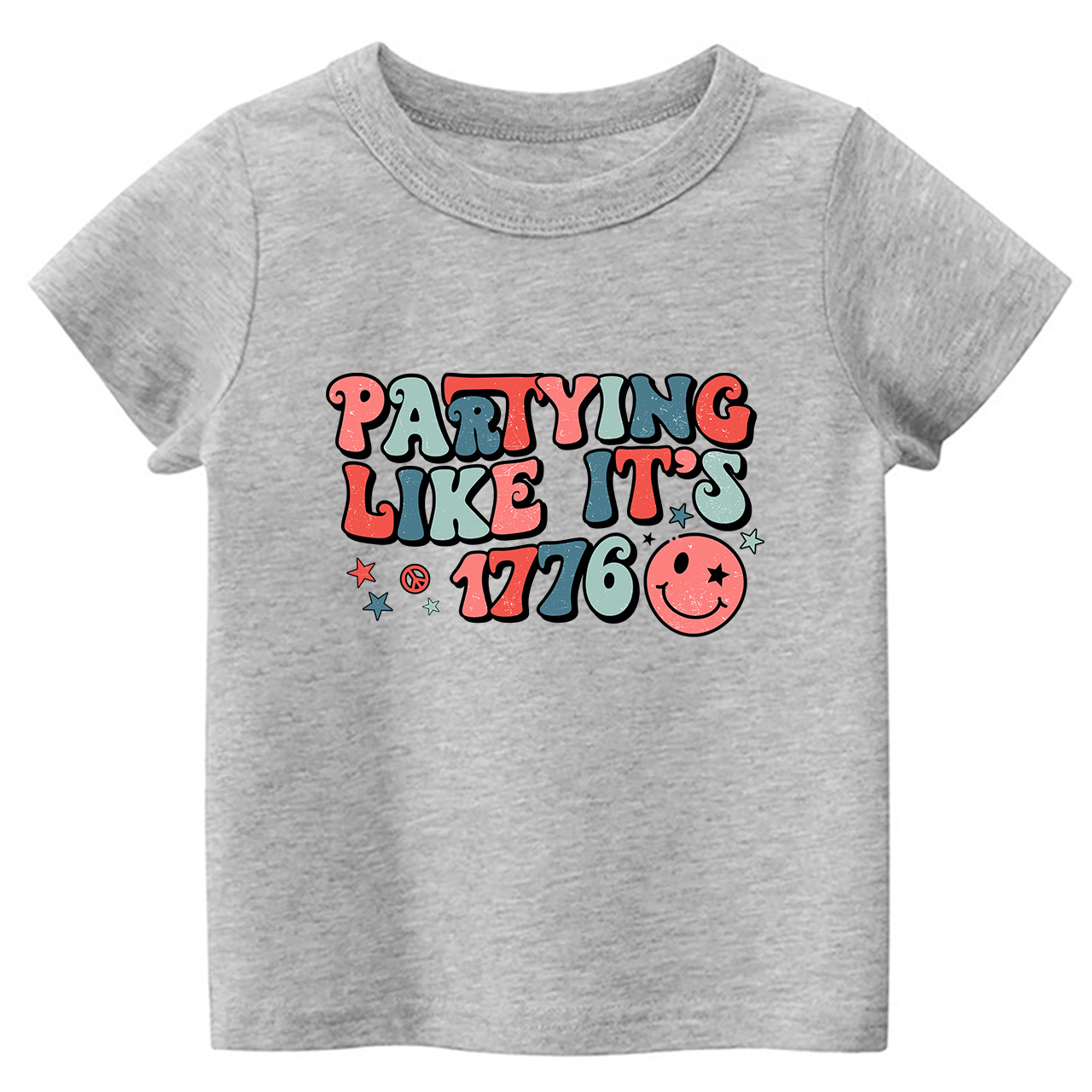 Partying Like It's 1776 Retro Toddler Tees