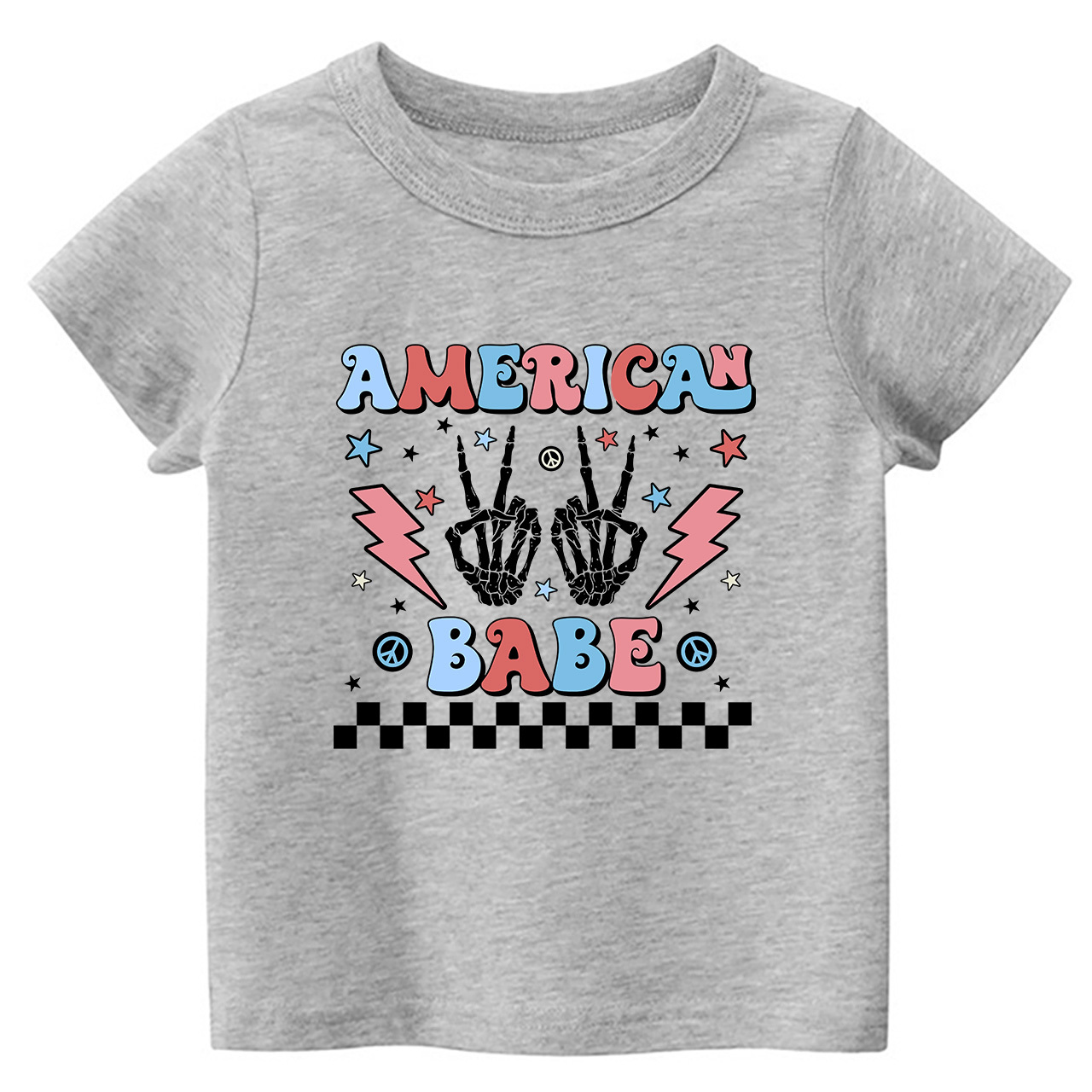 Retro American Baby Toddler Tees