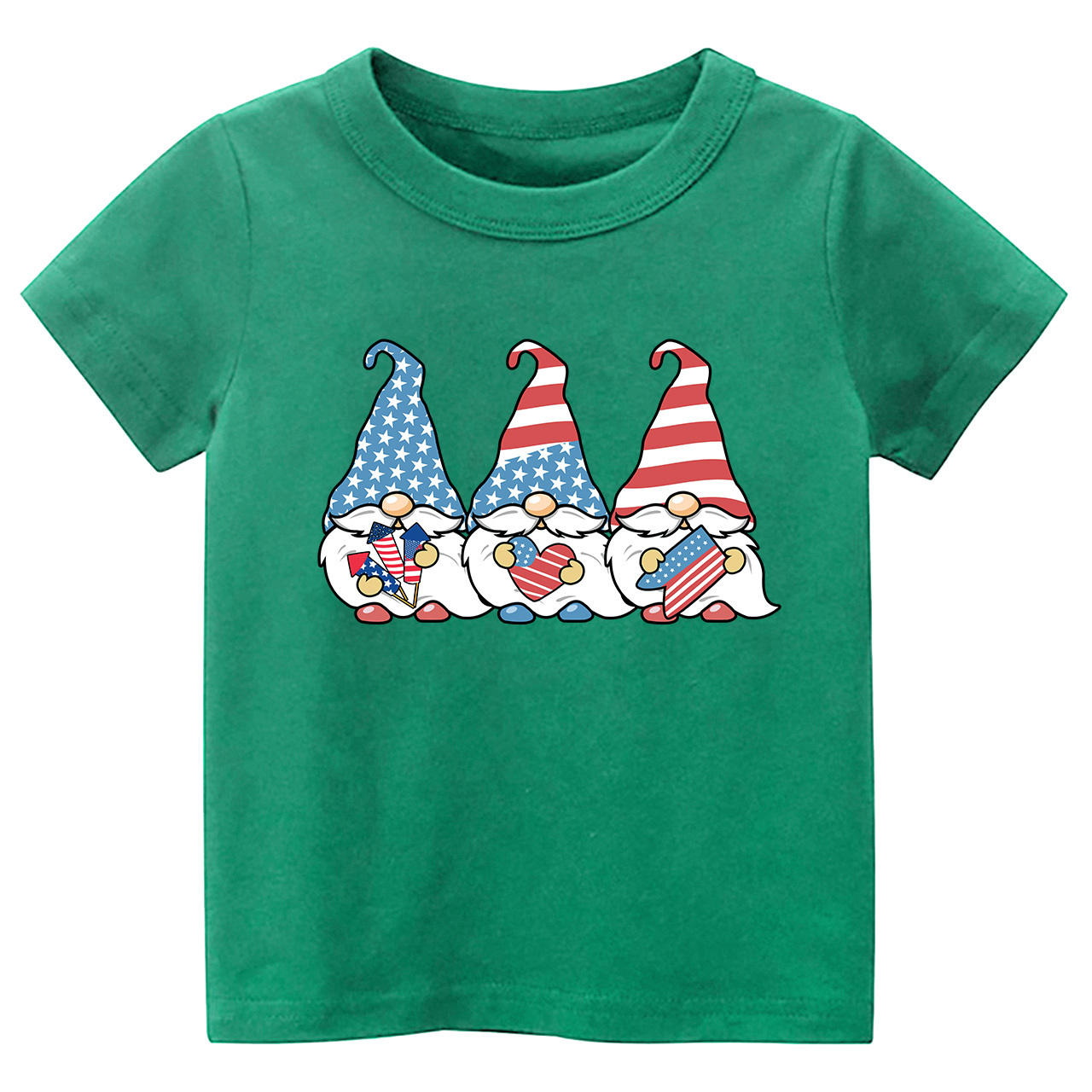 4th Of July Gnome Toddler Tees