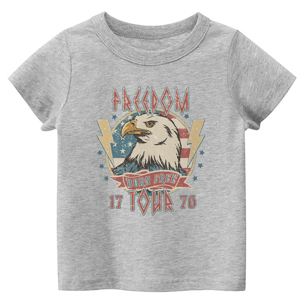 Freedom Born Free 1776 Tour Toddler Tees