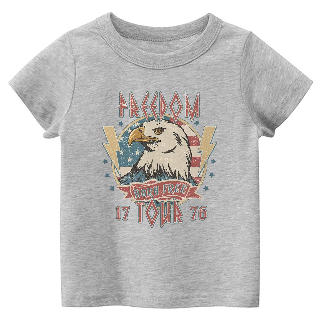 Freedom Born Free 1776 Tour Toddler Tees