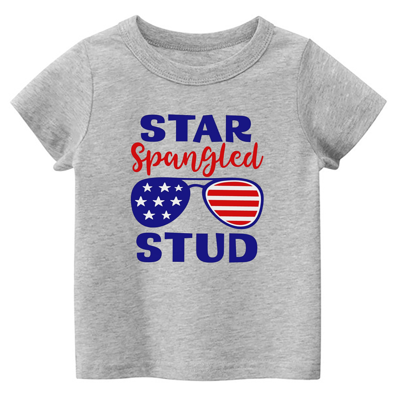 Star Spangled Stud Toddler Tees