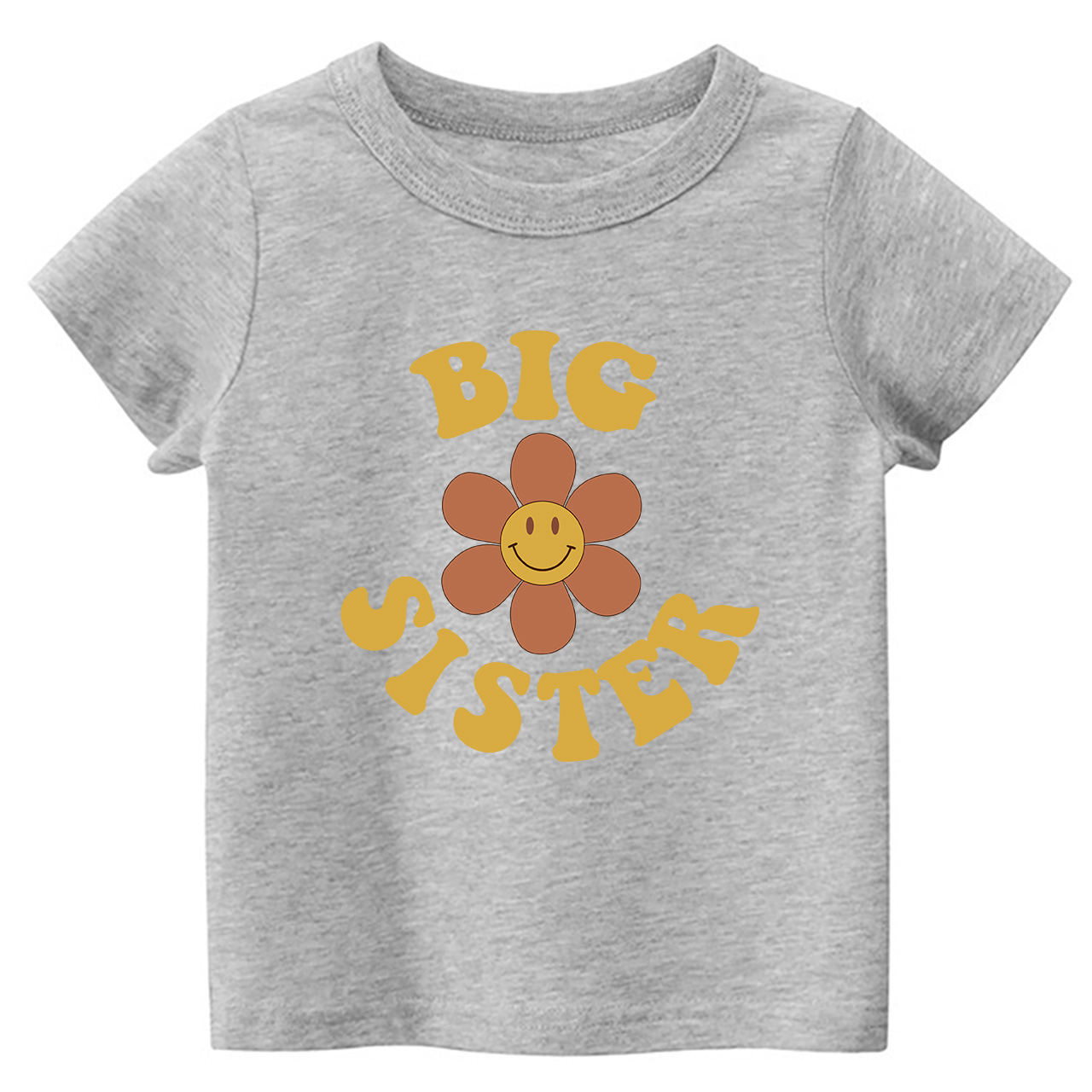 Big Sister Cute Vintage Toddler Shirt