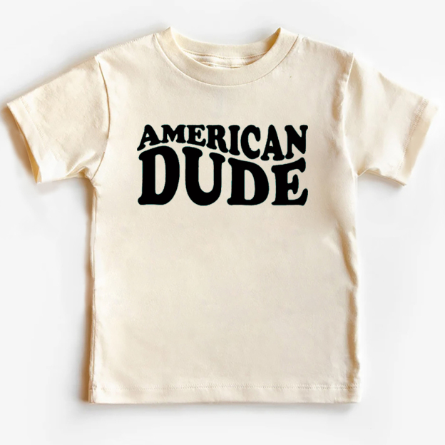 American Dude Memorial Day Toddler Tees