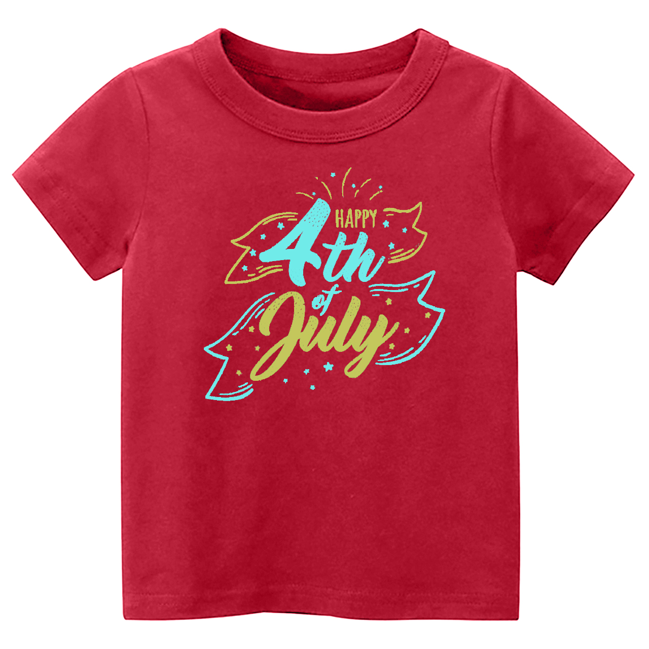 Happy 4th Of July Day Toddler Tees