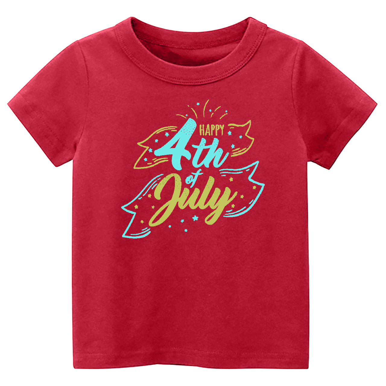 Happy 4th Of July Day Toddler Tees
