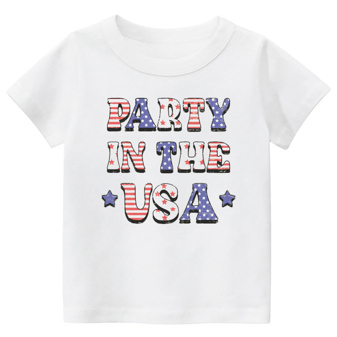 Party In The USA Independence Day Toddler Shirt