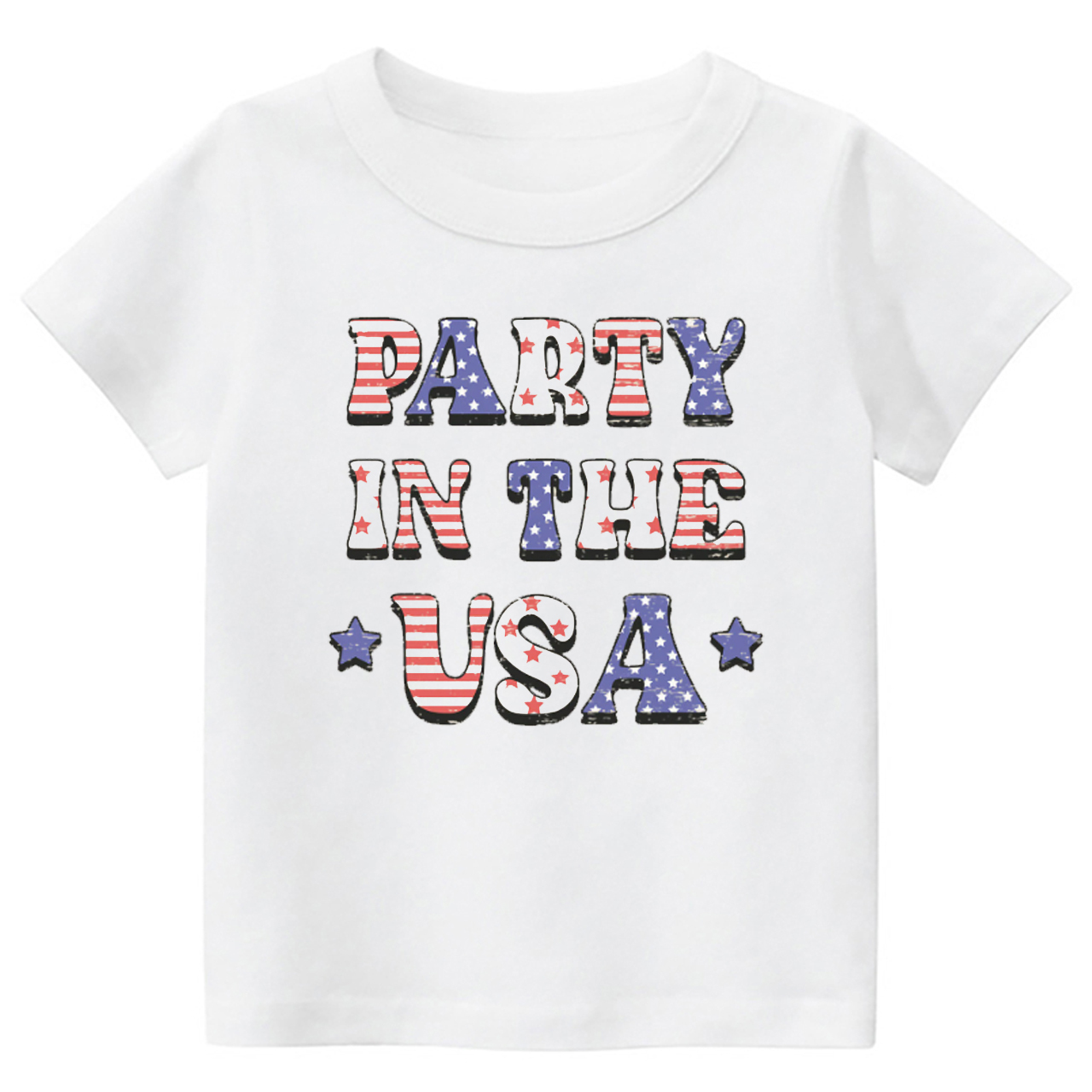 Party In The USA Independence Day Toddler Shirt Sale-Beepumpkin™