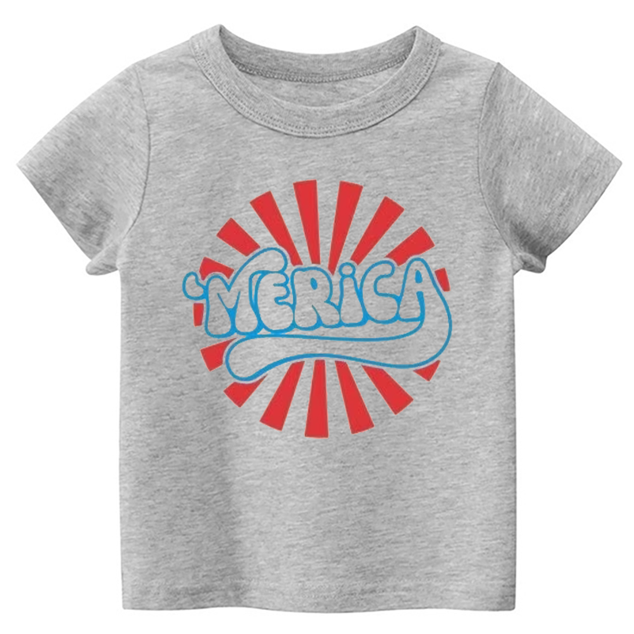 Merica Spherical Radiation Youth T-Shirt