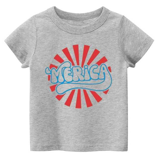 Merica Spherical Radiation Youth T-Shirt