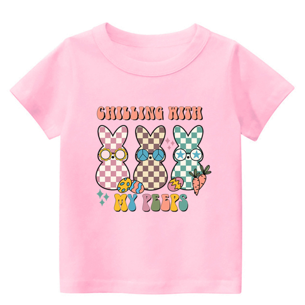 Chilling With My Peeps Kids T-Shirt