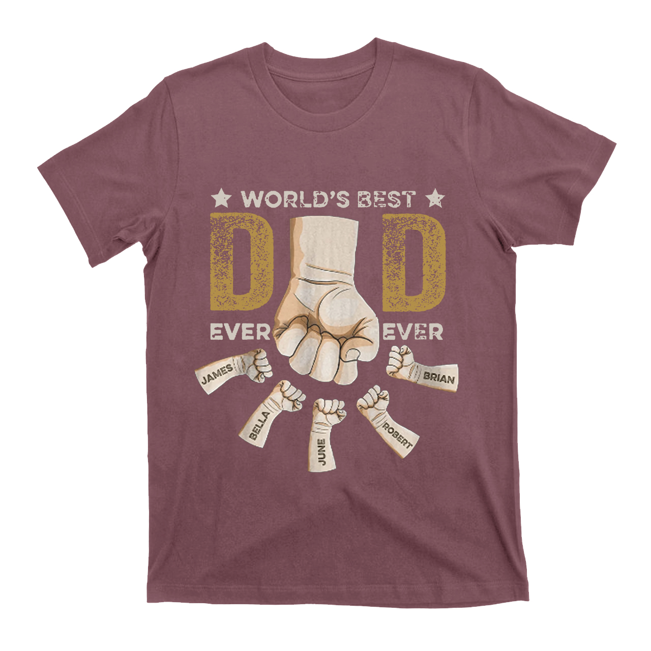 Best Dad Ever Ever PersonzalFather Funny Shirt