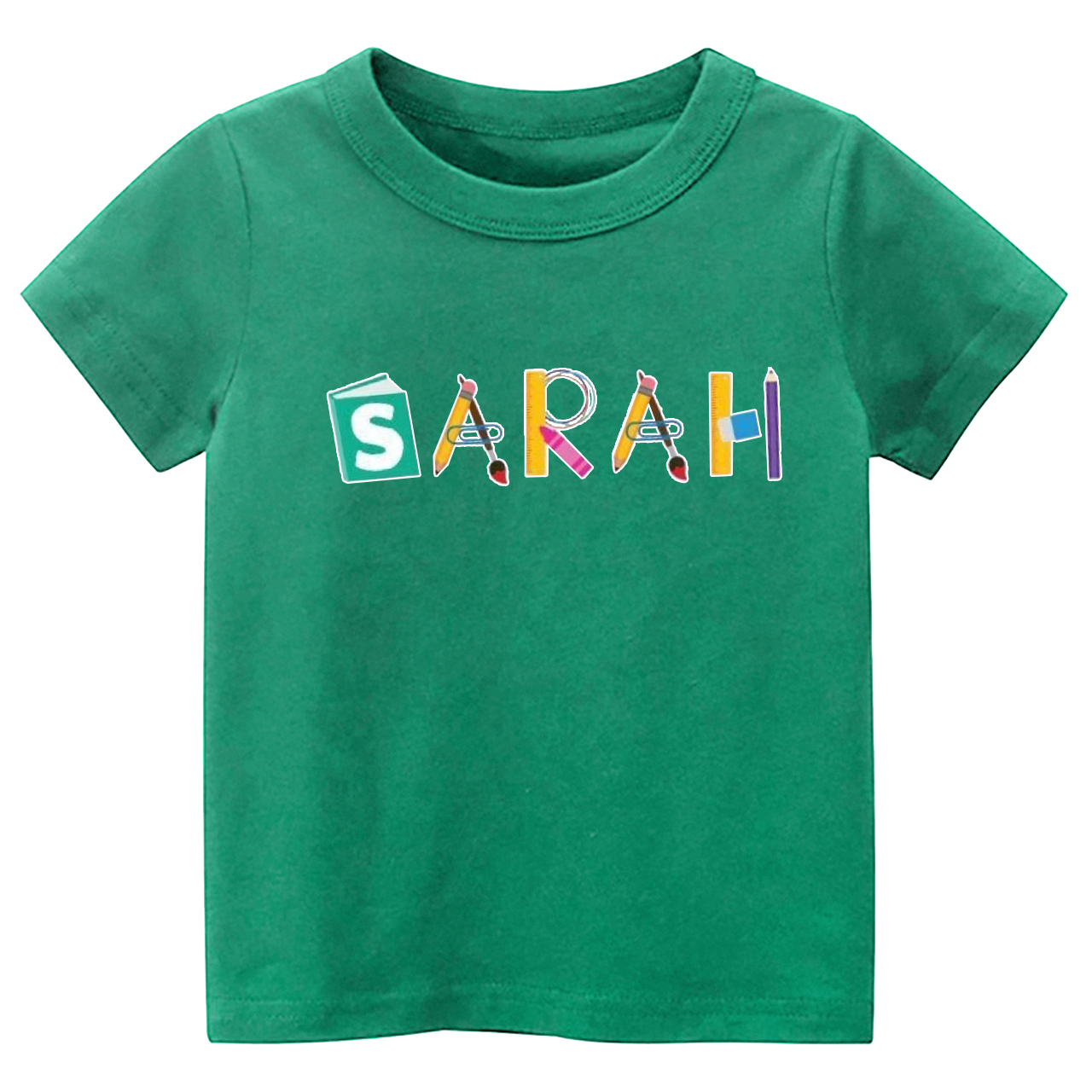 Book Pencil Personalized Back To School Toddler Shirts