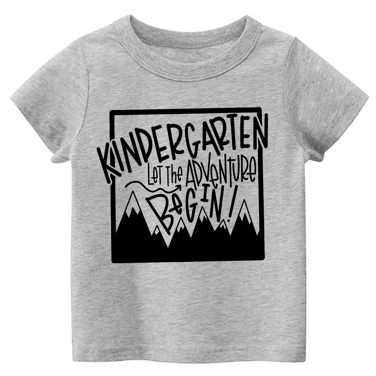 Kindergarten Let The Adventures Begin Back To School Toddler Shirts