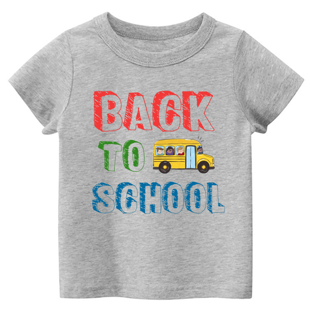 Get On The School Bus Back to School Kids Shirts