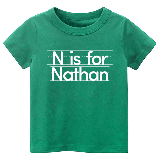 Custom Initial back to school Shirt