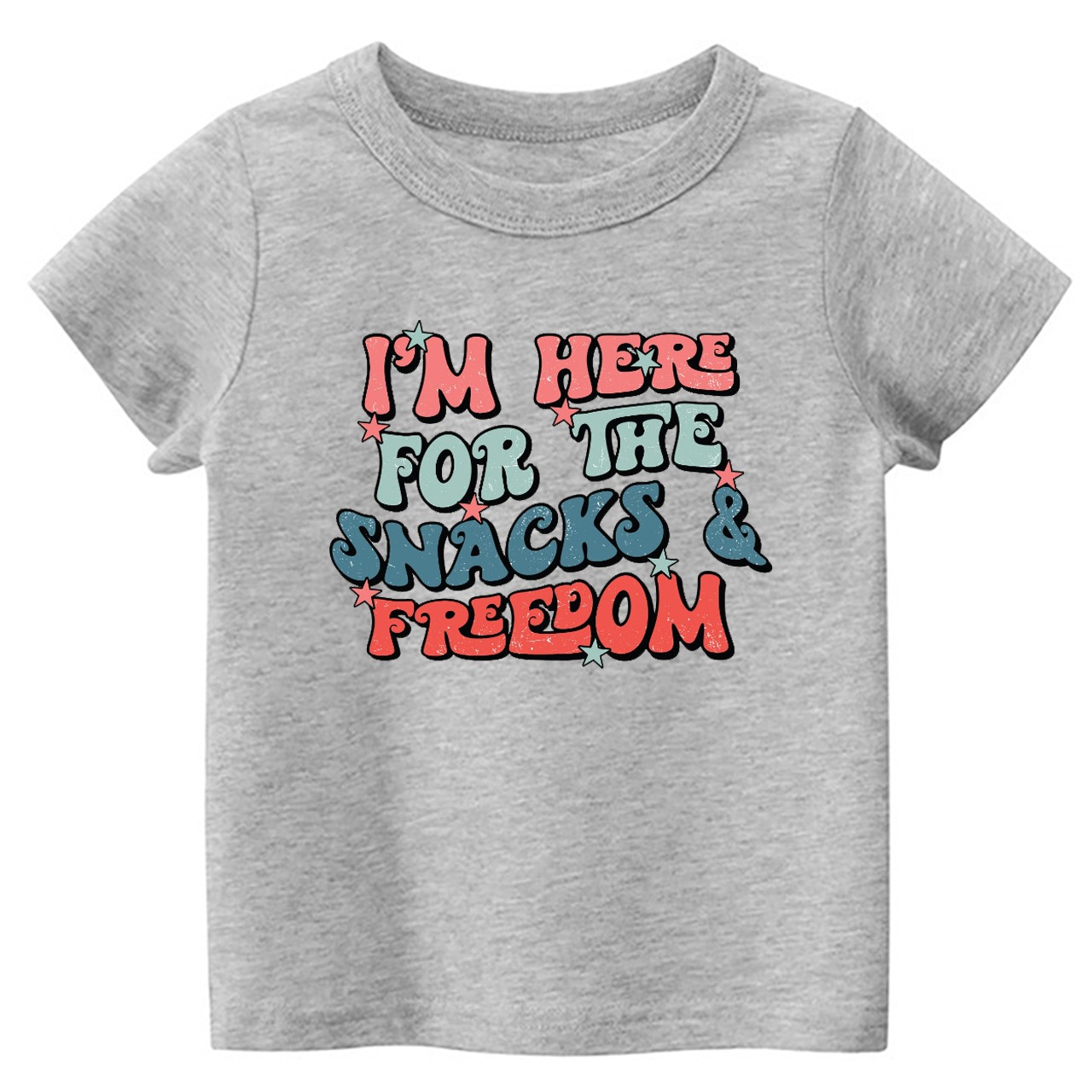 I'm Here For The Snacks & Freedom America Toddler Shirt Sale-Beepumpkin™