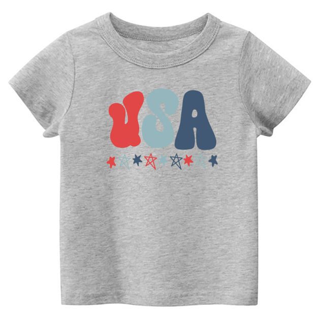 USA Stars Independence Day Toddler Shirt