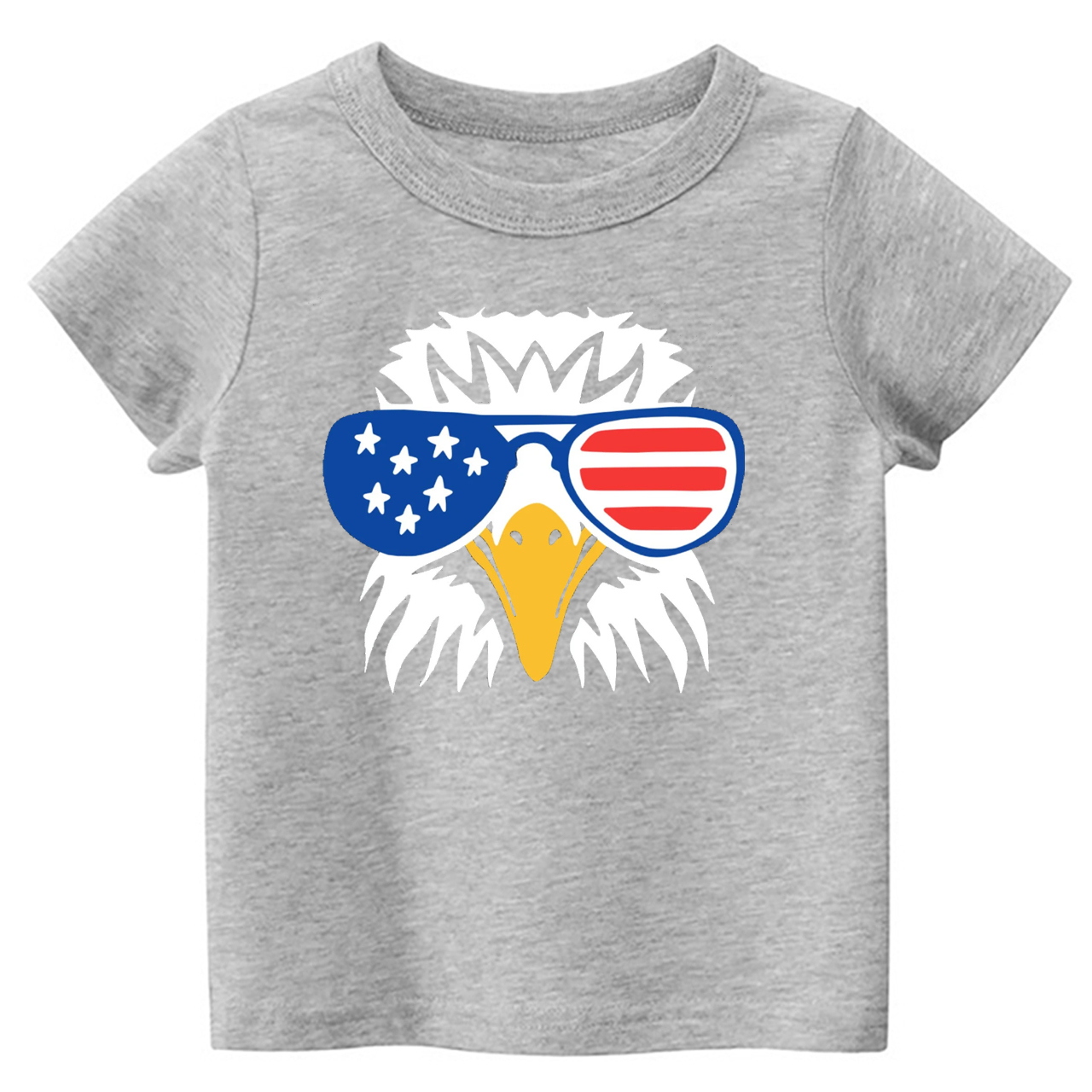 Patriotic Eagle Toddler Shirt