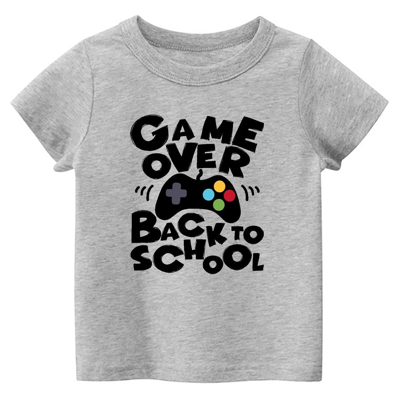 Game Over Back To School Funny Kids Shirt