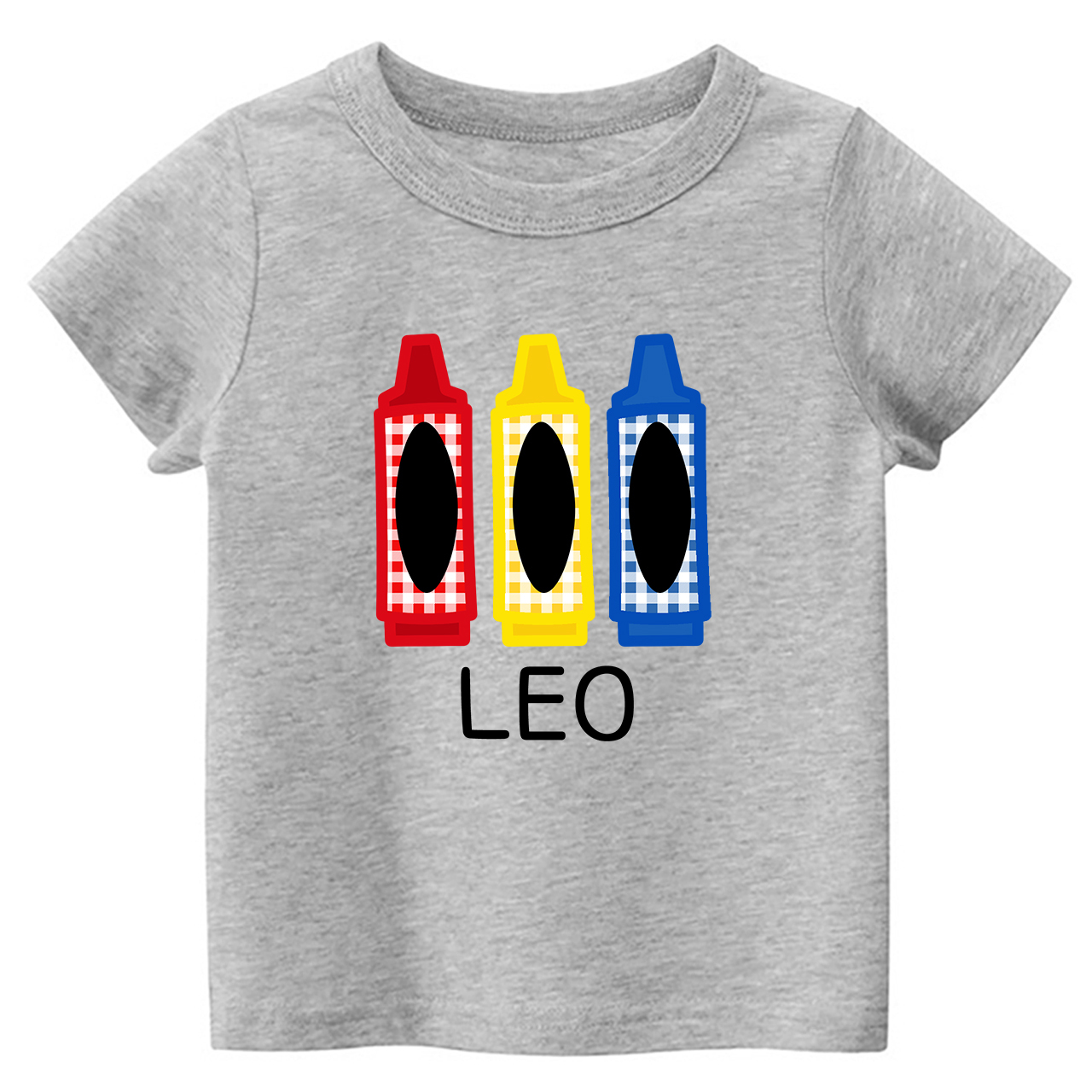 Crayon Kindergarten First Day Kids Shirt