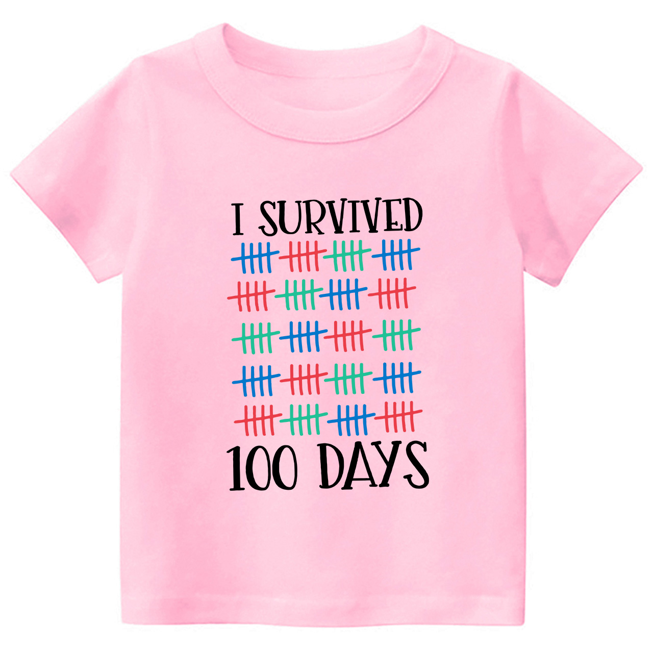 I Survived 100 Days Of School T-Shirt