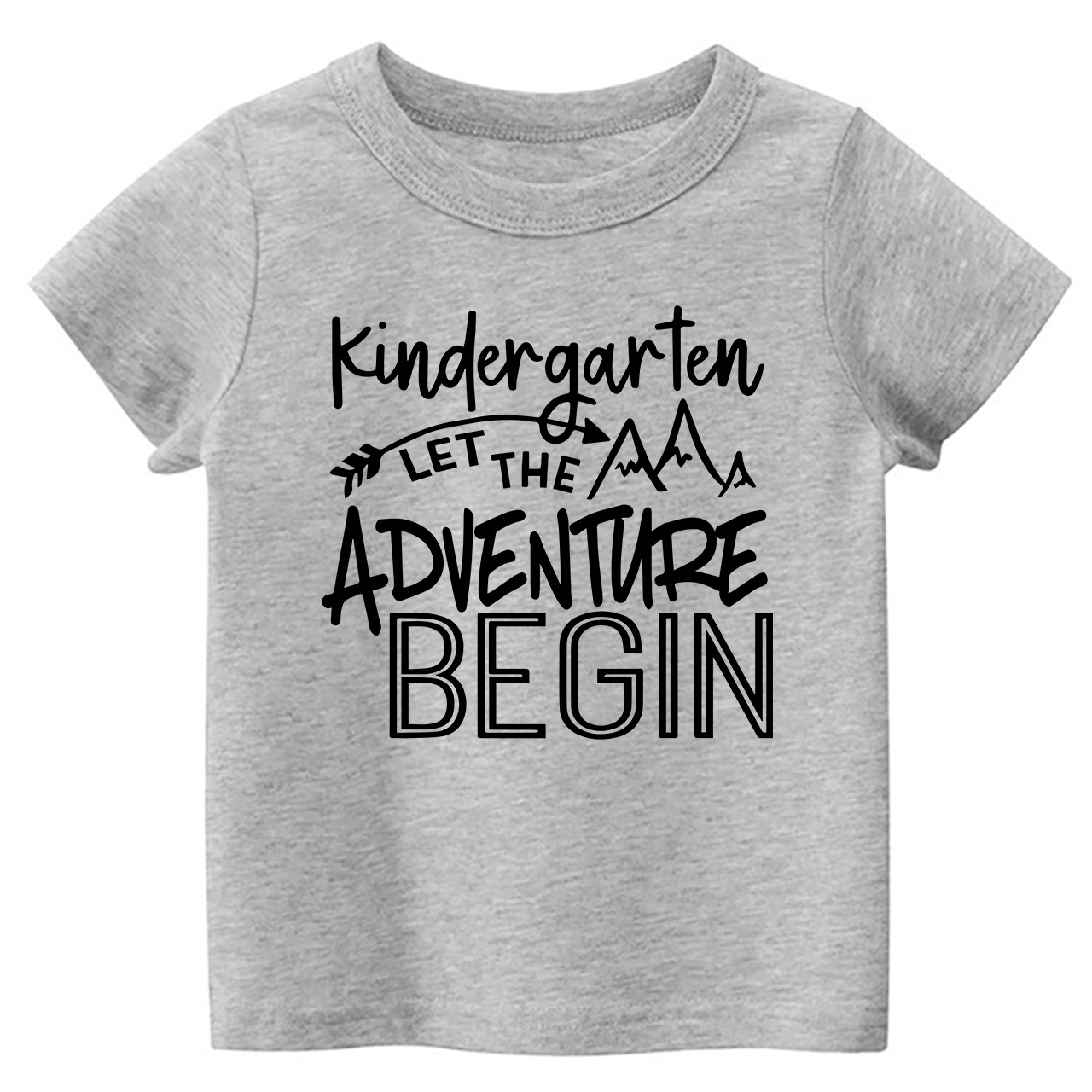 Rainbow Hello Kindergarten-School Shirt For Kids