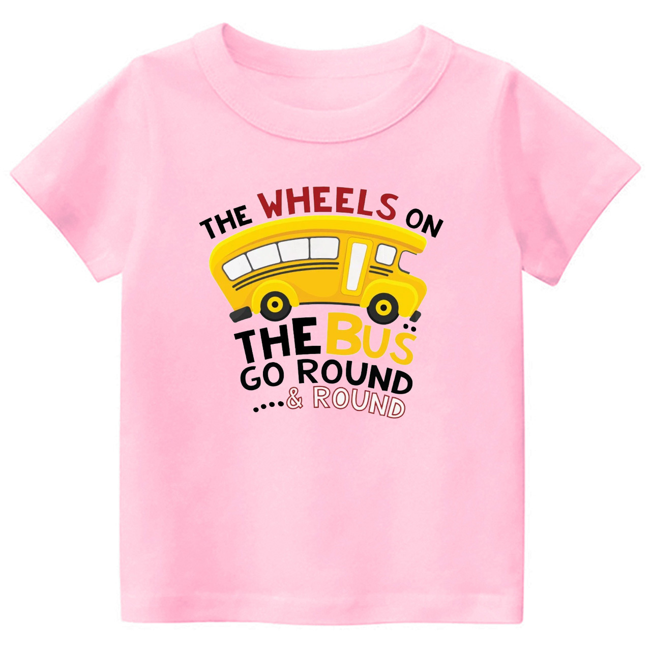 The WHEELS On The BUS Kids Shirt