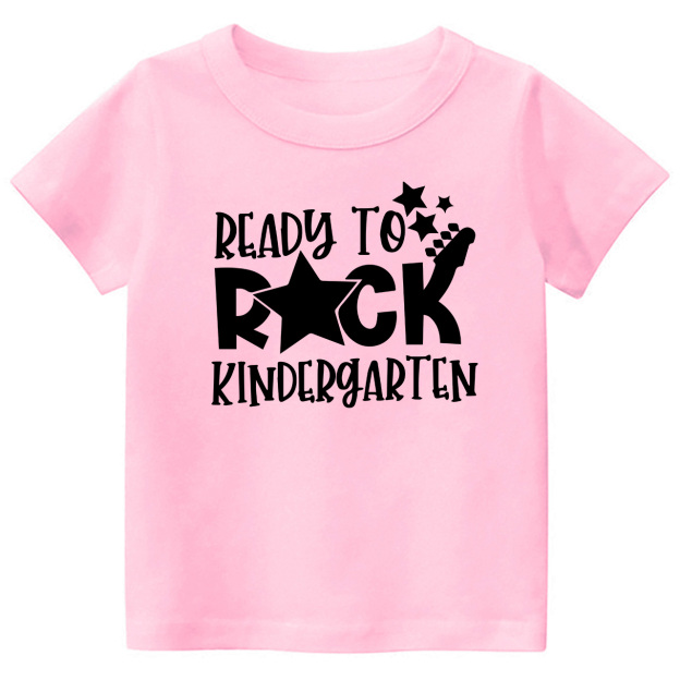 Ready To Rock Kindergarten Shirts For School Kids