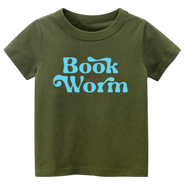 Book Worm Shirts For School Kids