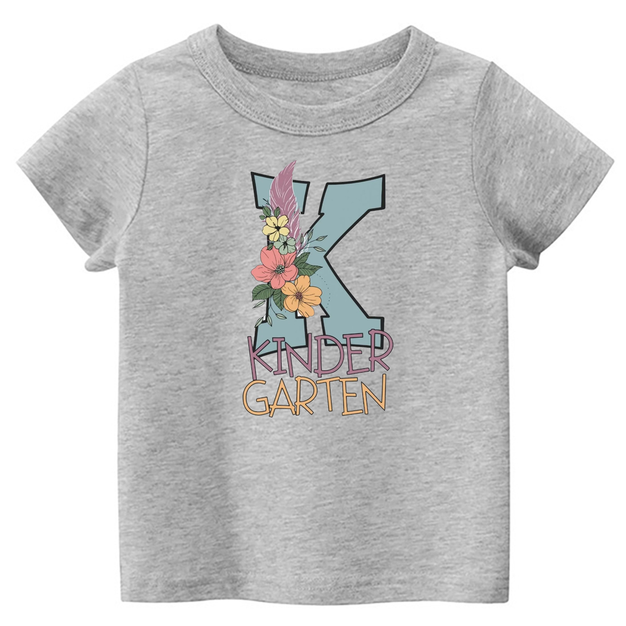 Natural Kindergarten Shirts For School Kids