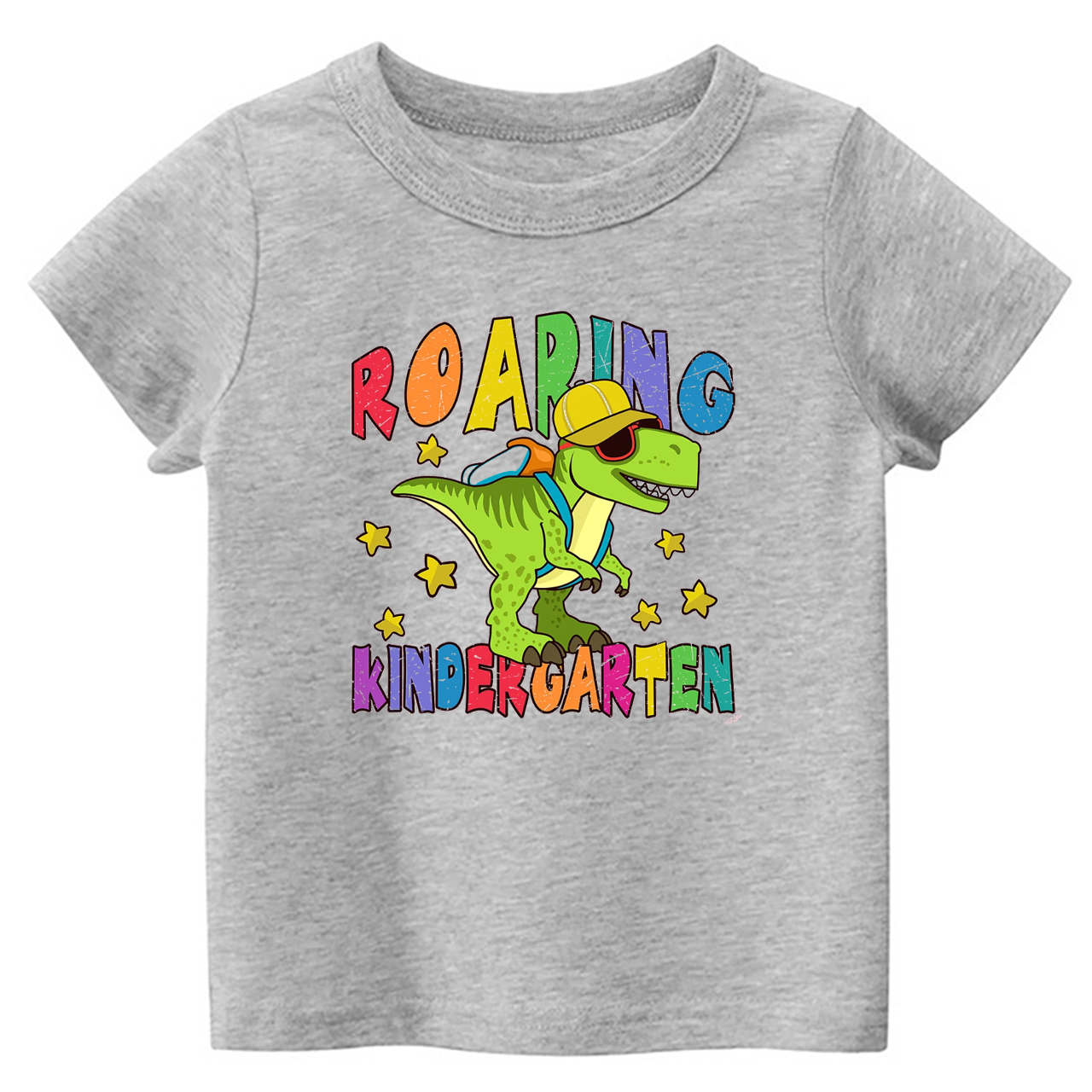 Roaring Kindergarten Dinosaur Kids Shirts