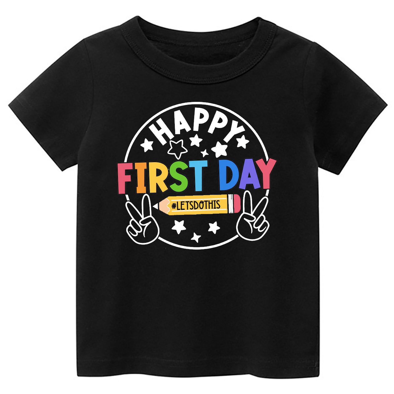 Lets Do This Happy First Day Of School Kids Shirts