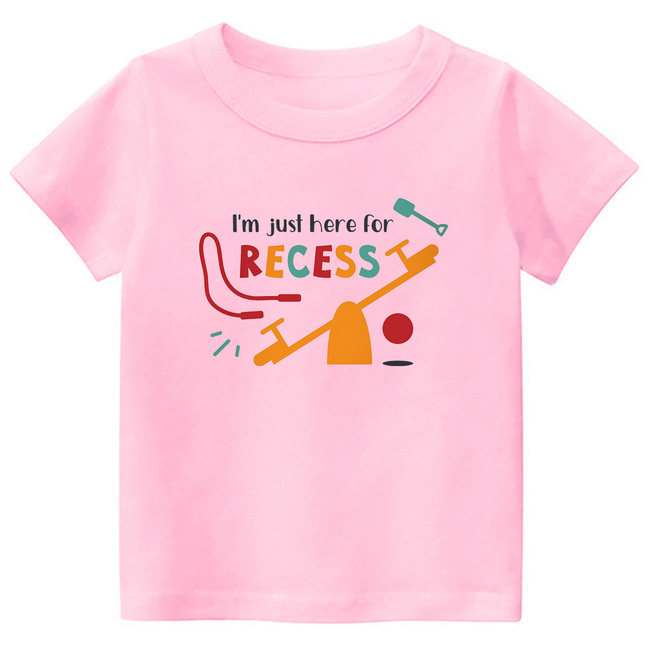I'm Just Here for Recess School T-shirts