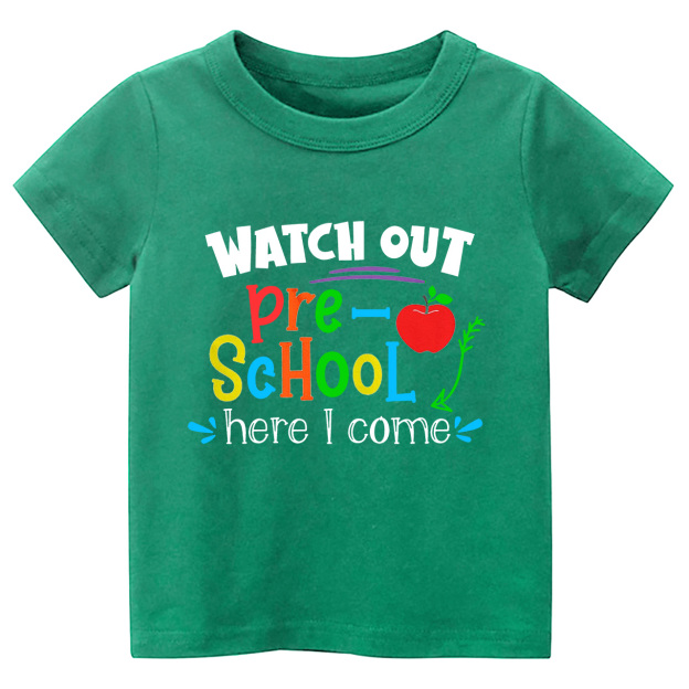 Watch Out Here I Come Cute Back To School Shirt