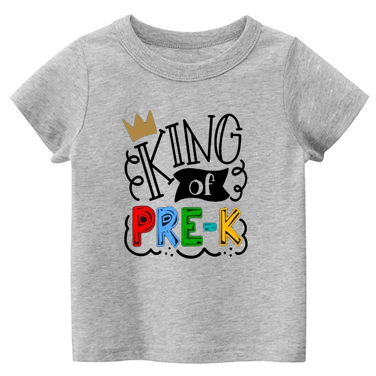 King Of Pre-K Back To School Kids T-shirts