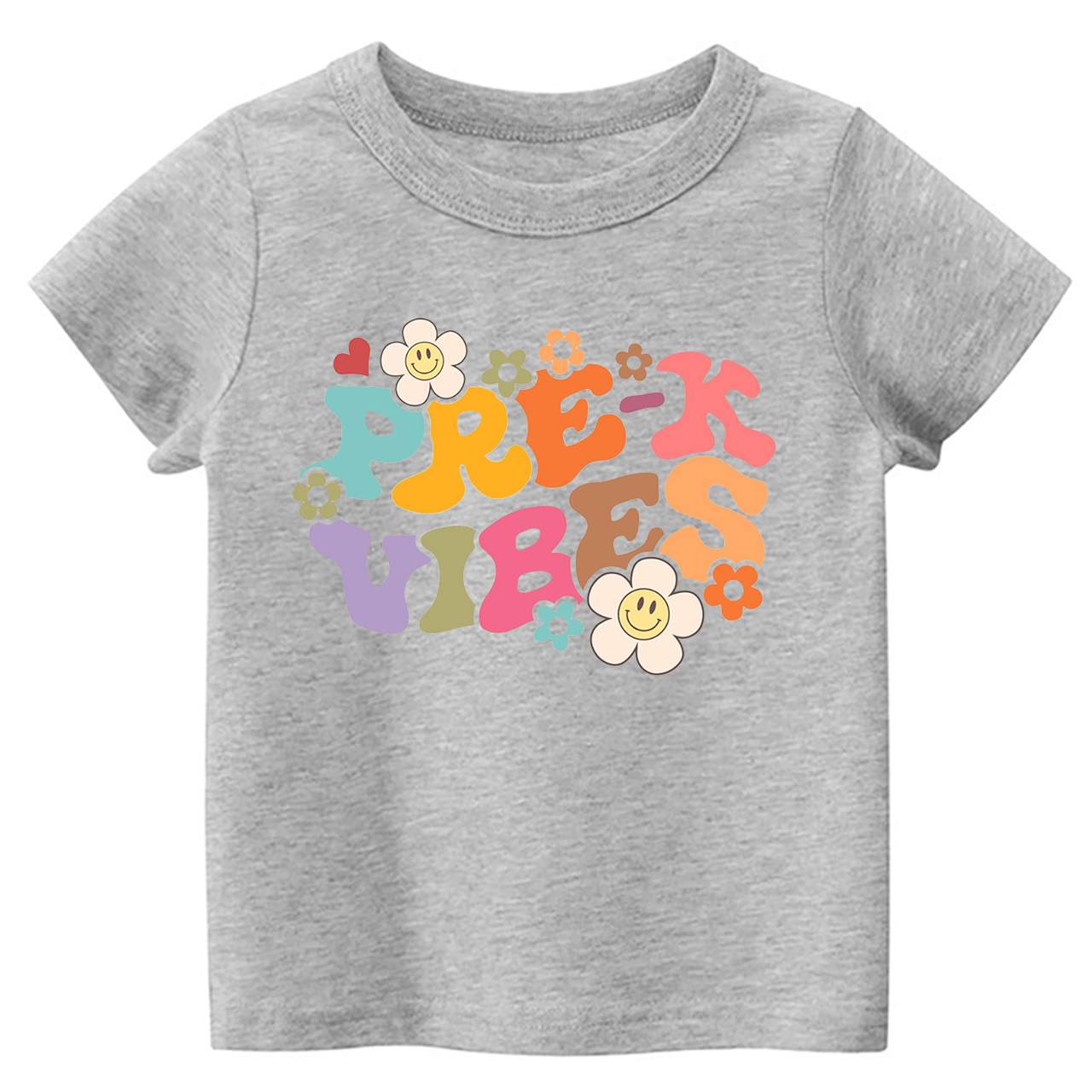 Retro PRE-K Vibes Back To School Shirt For Kids